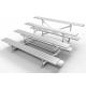 Easy Assembly Modular Grandstands Aluminum Bleacher Planks For Tennis Court