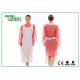 Non Woven Waterproof Surgical Dental PE Disposable Apron Without Sleeves