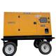 Diesel Mobile Truck Generator Electric Manual Start Fuel Tank Capacity