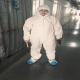 SMS Disposable Protective Coverall Non Woven Protective Coverall Suit