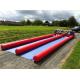 Outdoor Inflatable Human Bowling Game Inflatable Bowling Alley With Zorb Ball