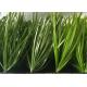 Green 30mm Artificial Grass For Sports , Synthetic Sports Turf PE Material