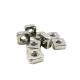 M2.5 M6 Metal Hex Nut Galvanized Stainless Steel Material Din 557