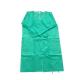 Green Fluid Resistant Plastic Isolation Gowns Non Woven With Elastic Cuff