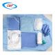 Blue Disposable Oral Dental Surgical Drapes Kits With CE ISO13485 Certification