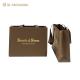 Brown One Paper Bag Handmade Custom Logo Packaging Cosmetic Products Shopping Bag with Handle