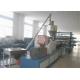 PVC Imitation Marble Plastic Sheet Extrusion Line / Production Line Double Screw