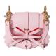 Japan and South Korea 2016 new female small square package bow shoulder diagonal handbag ornaments