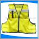 120g ployester safety vest with pocket