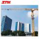 ZTT466B Flattop Tower Crane 26t Capacity 70m Jib Length 5.5t Tip Load Hoisting Equipment