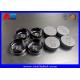 Polypropylene Purple Medicine Vial Caps Crimper , Aluminum Bottle Caps Seals 32mm electroplating black