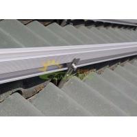 Multi Functional Metal Roof Solar Mounting Systems Customized Size