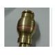 Chrome Brass Adjustable Straight Spray Foam One Inch Fountain Nozzles For Ponds