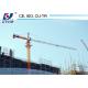 5612 Topkit Tower Crane 56m Arm 6ton Weight Construction Building Equipment with Cabin and Air Conditioner