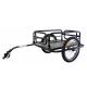 Bicycle Cargo Trailer, Lightweight Bike Pet / Dog Trailer with steel frame