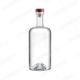 Glass Base Material Customized 750ml 700ml 500ml Bottle for Gin Vodka Whiskey Rum
