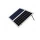 Eco - Friendly Folding Solar Panels Monocrystalline Cells Efficient Sunlight Absorber