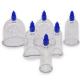 Transparent Professional Chinese Acupoint PC Cupping Set for Sterilizing and Massage