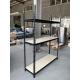 Light Duty Rivet Rack Shelving , Steel Material Boltless Warehouse Shelving