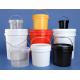 1L 5L 20L Capacity Round Plastic Bucket For Versatile Applications