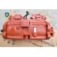 K3V112DT Excavator Hydraulic Pumps Red Color For DH225-5 DH130 DH150 DH220-3