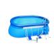 Outdoor Backyard Inflatable Pool , Baby Water Park Blow Up Swimming Pools