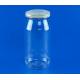 Airtight Transparent Plastic Jar , Custom Lid Cover Large Plastic Storage Jars