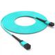 MPO/MTP to MPO/MTP male/female 12B LSZH OM4 patch cord cables customized length