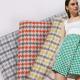 400gsm Scottish Plaid Tartan Tweed Fabric Poly Wool Suiting Fabric Abrasion