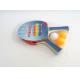 Table Tennis Set Wooden Paddles With Blister Packing , Professional Table Tennis Balls