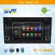 Android 4.4.4 car dvd player for Audi A4 car radio gps navigation system 6.2 HD screen
