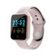 Silicone Material And Bluetooth Feature i5 Smart Watch With Touch Screen Rose