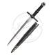Video Game Witcher 3 Wild Hunt Geralt Short Steel Sword With ABS Sheath