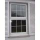 Long Life Single Hung Vinyl Window Vertical Sliding Glass PVC UPVC Window