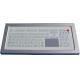 USB Industrial Membrane Desktop Keyboard  , Compact Keyboard With Touchpad