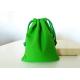 Mini Custom Sized Suede Velvet Pouch Bag Pouch Screen Printing Logo