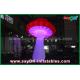 Giant Red Yellow Purple Inflatable Lighting Decoration / Inflatable Mushroom