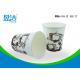 Biodegradable Design Single Wall Paper Cups PE Coated With Outer Wall Printed