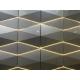 3D Design Aluminium Composite Panel Wall Cladding Material With LED Lighting Decoration