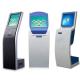 17 inch Bank Queue Management Touch Screen Ticket Dispenser Kiosk