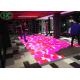 1R1G1B Outdoor P6 IP65 LED Dance Floor 1/8 Scanning For Concert Advertising