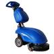 Blue Floor Scrubber With 350mm Cleaning Width New Energy Lead Acid Battery Strong Battery Life