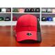 2020 Special desig black and red Color Customize Metal embroidery Logo baseball sports Hats Caps