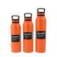 21oz Orange Blue Thermos Flask Yongkang Vacuum Bottle, Double Wall Stainless Steel Vacuum Flask Water Bottles Black & Silver