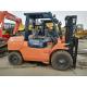 2011 Year Used Diesel Forklift Truck Toyota FD50 With 6m Lifting Height