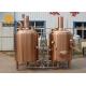 Red Copper / SS Tank Small Brewery Equipment 500L 380V/220V 60HZ Power