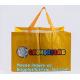 Pp Shopping Tote Fabric Custom Logo Polypropylene Customized Foldable Laminated Non Woven Bag,Promotional Price Recyclab