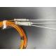 CE Thermocouple RTD Type J With Kapton Insulated Cable For Plastic Industry