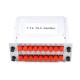 Kexint 1x2 1x4 1x8 1x16 1x32 White Color Low In Loss Passive Fc fiber optic plc splitter Ftth Cassette Insert Type