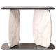 Iron Base Marble Top Entryway Table Customized Metal And Marble Console Table
